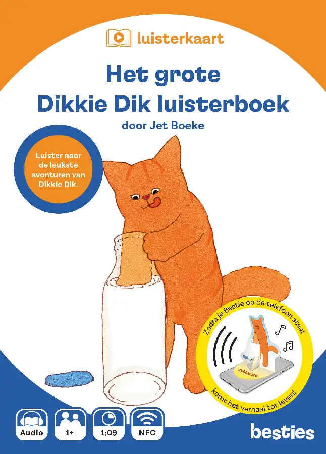 Het grote Dikkie Dik luisterboek