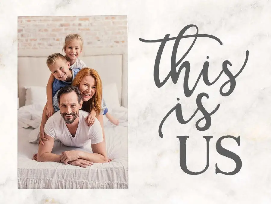 This is us - Photo 5 x 7,5 cm