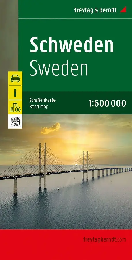 F&B Wegenkaart Zweden