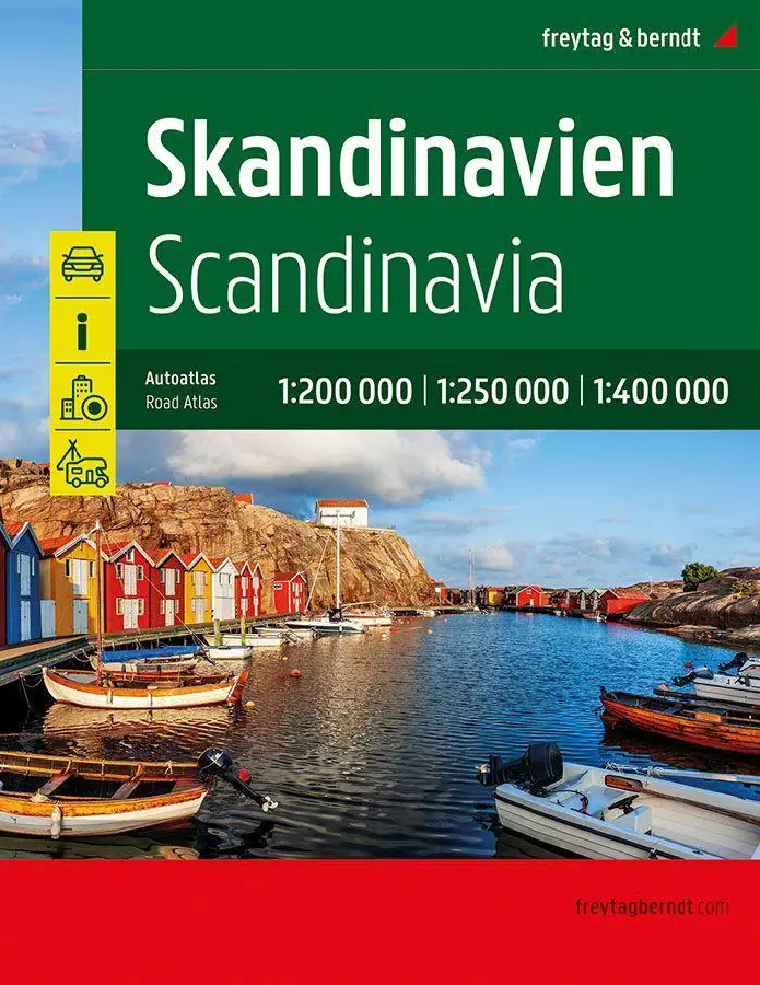 F&B Wegenatlas Scandinavië