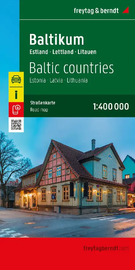 F&B Wegenkaart Baltische Staten