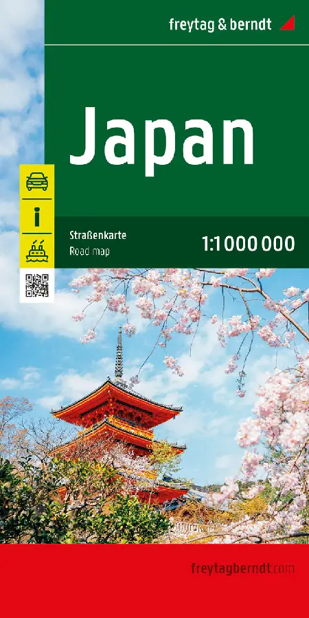 F&B Wegenkaart Japan