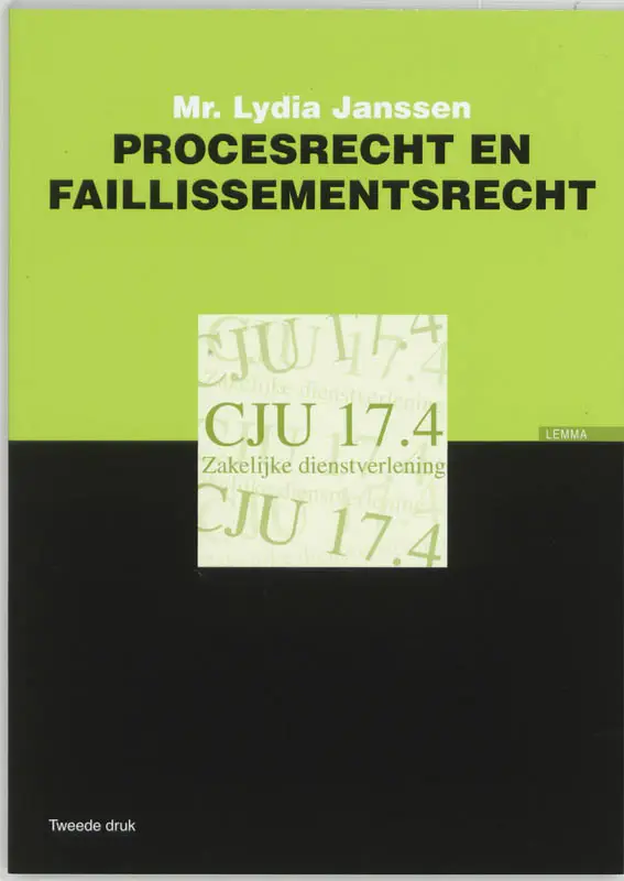 Procesrecht en faillissem