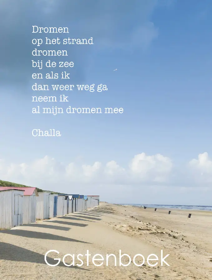 Gastenboek Strand