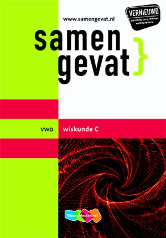 Samengevat Vwo Wiskunde C / Wiskunde C