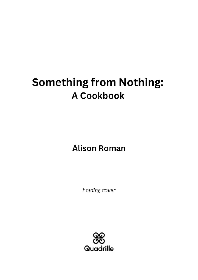 Something from Nothing