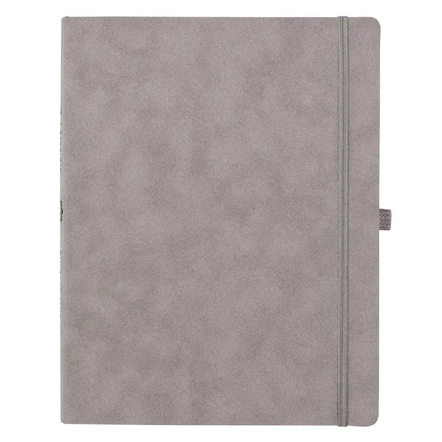 Taupe Faux Leather Baxter Executive