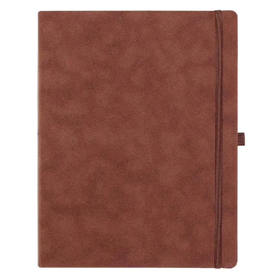 Brown Faux Leather Baxter Executive