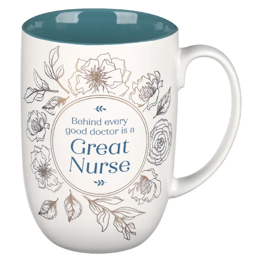 Mug White  Great Nurse Phil 4:13
