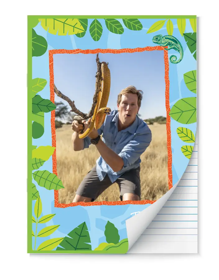 Freek Vonk - A4 lijn schrift - 2023 - 2024