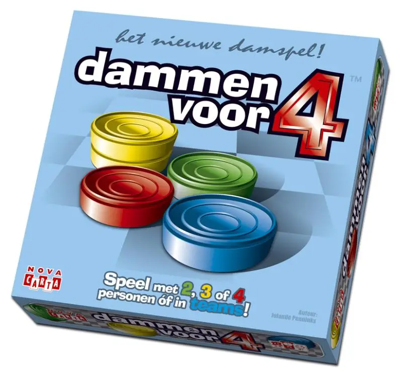 Dammen voor 4