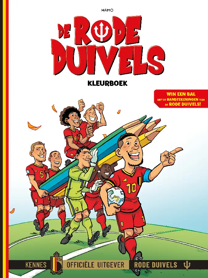 De Rode Duivels: Kleurboek