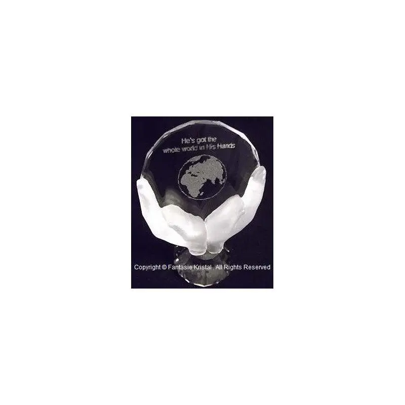 Hand He''s got the whole world