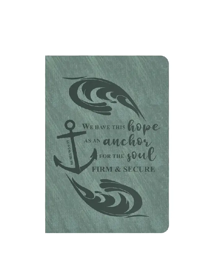 Lux leather journal anchor