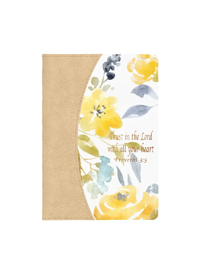 Luxleather journal trust in the Lord