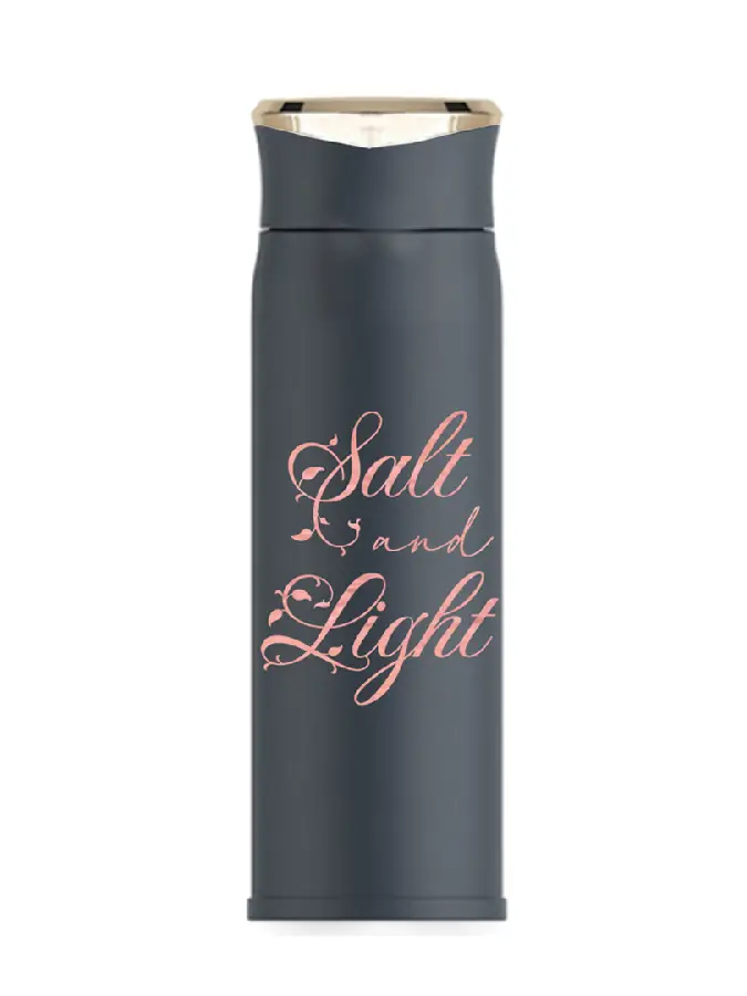 Flask Bottle salt and light