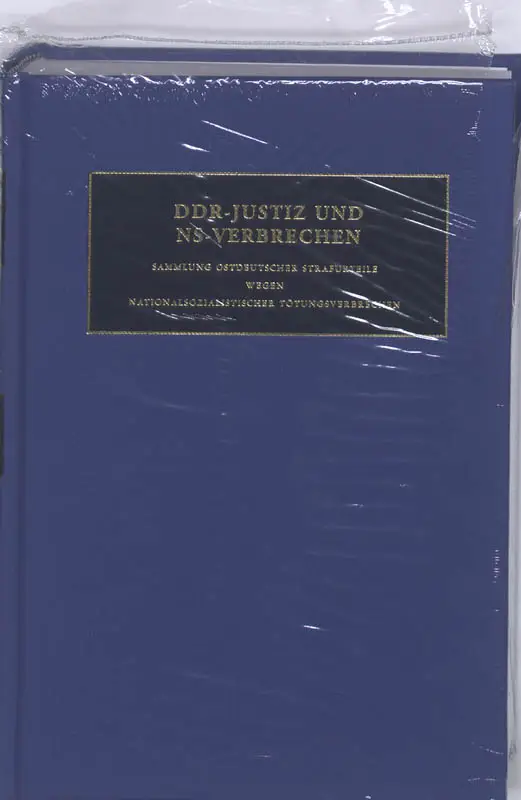 DDR-Justiz und NS-Verbrechen