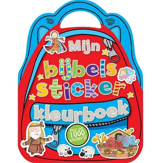 Mijn bijbels sticker kleurboek los