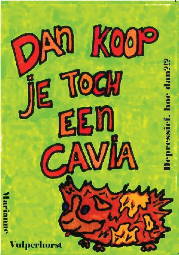 Dan koop je toch een cavia