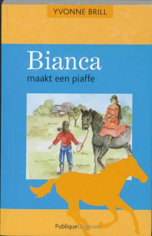 Bianca maakt een piaffe /