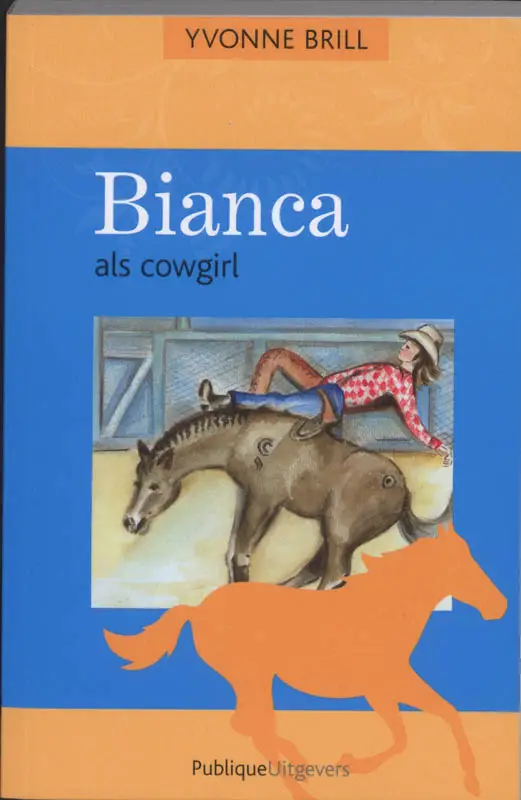 Bianca als cowgirl / druk