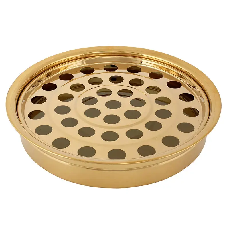 Brass communion tray