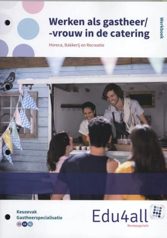 Werken als gastheer/-vrouw in de catering / Werkboek