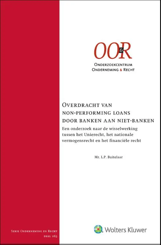 Overdracht van non-performing loans door banken aan niet-banken