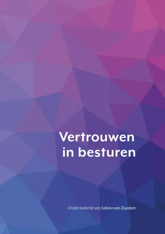 Vertrouwen in besturen