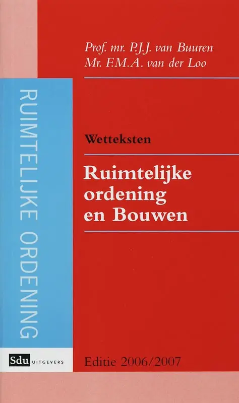 Wetteksten ruimtelijke or