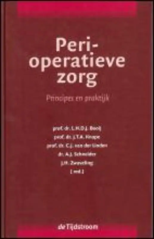 Peri-operatieve zorg / dr