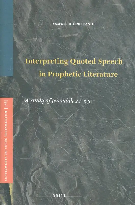 Interpreting Quoted Speech in Prophetic Literature