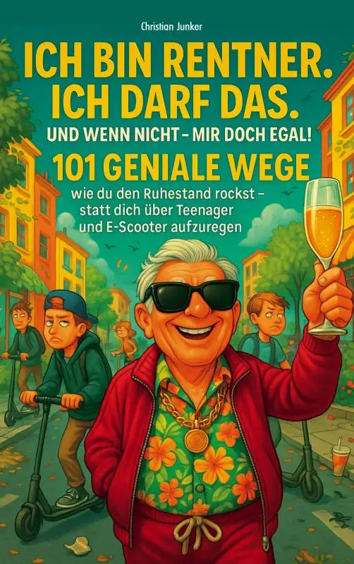 Ich bin Rentner, ich darf das. Und wenn nicht - mir doch egal!