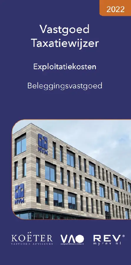 Vastgoed Taxatiewijzer Exploitatiekosten Beleggingsvastgoed 2022