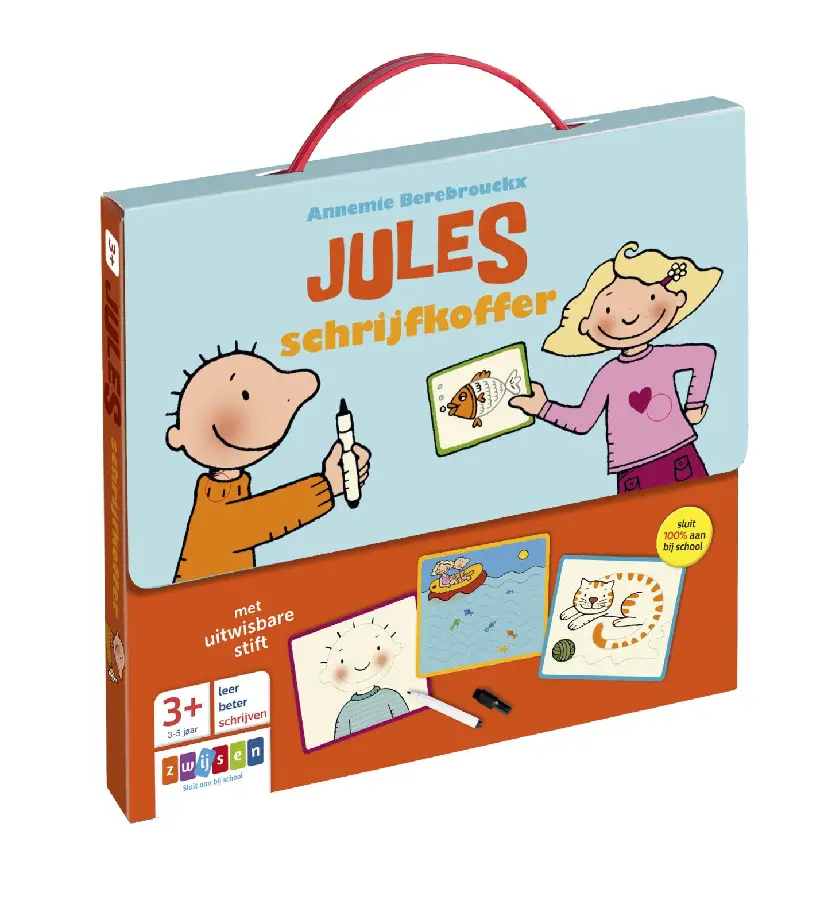 Jules schrijfkoffer / 3-5 jaar