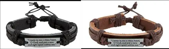 Bracelet set (2) Create in me a clean he