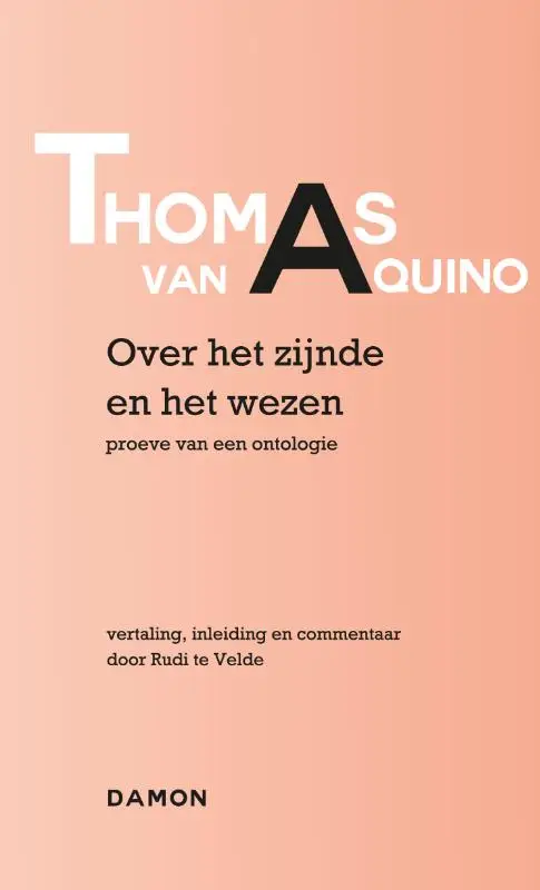 Over het zijnde en het wezen