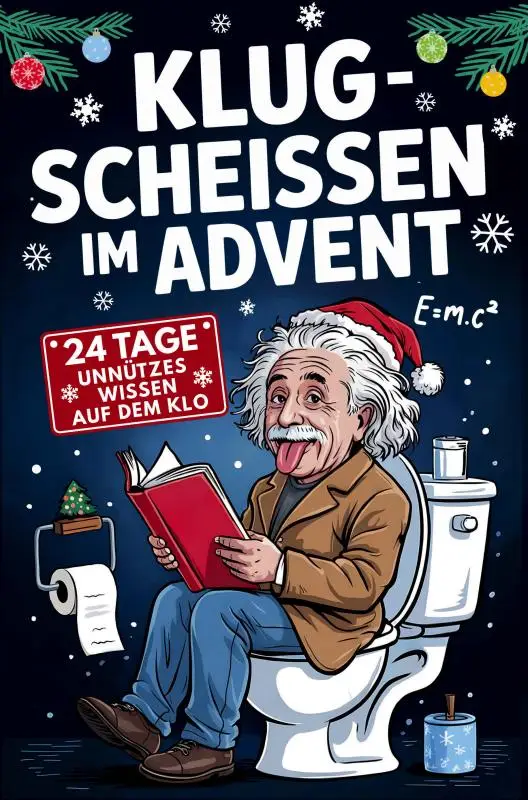 Klugscheissen im Advent - 24 Tage unnützes Wissen für das stille Örtchen