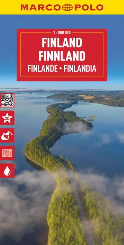 Marco Polo Wegenkaart Finland