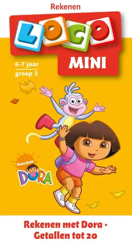 Mini Loco Rekenen met Dora Getallen tot