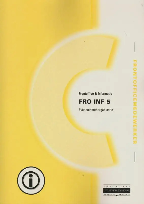 FRO INF 5 / 5 Evenementen