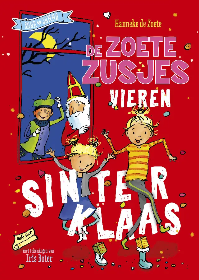 De Zoete Zusjes vieren Sinterklaas & Kerst omkeerboek