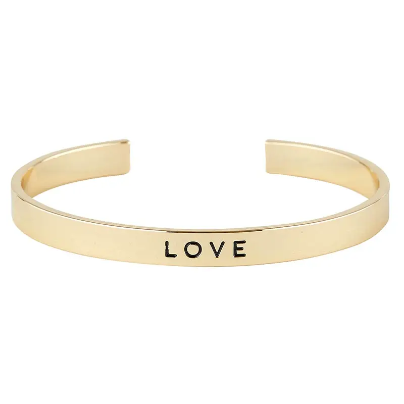 Cuff bracelet Love
