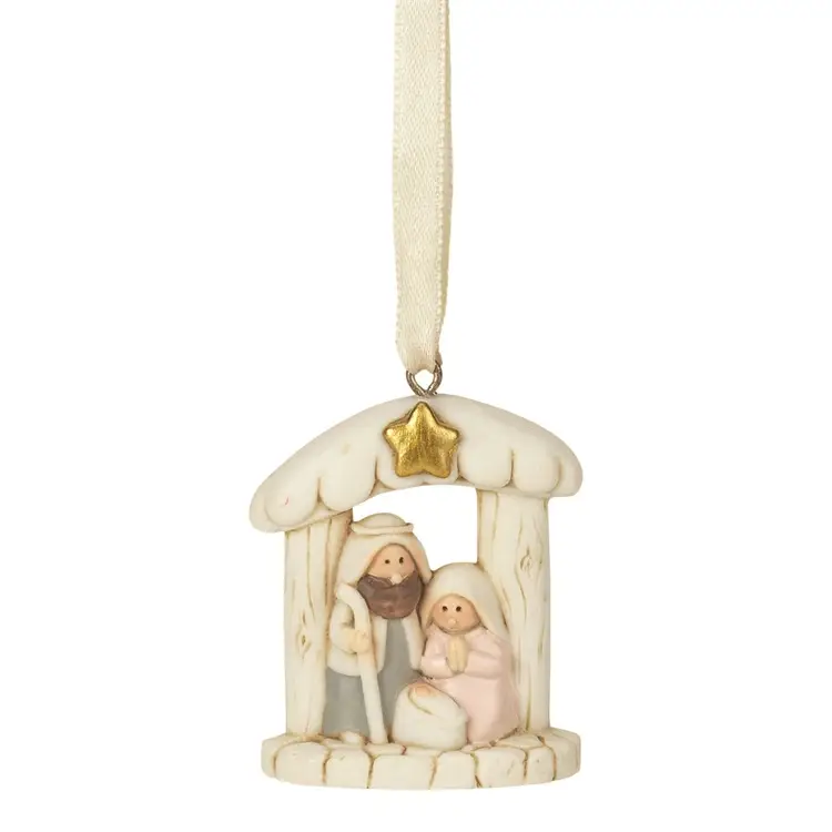 Ornament holy family 5,1cm