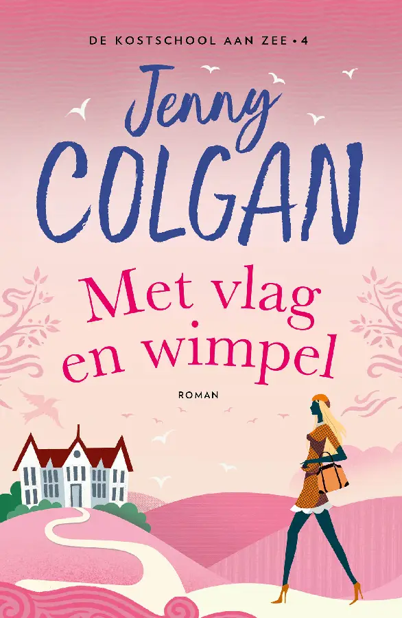 Met vlag en wimpel
