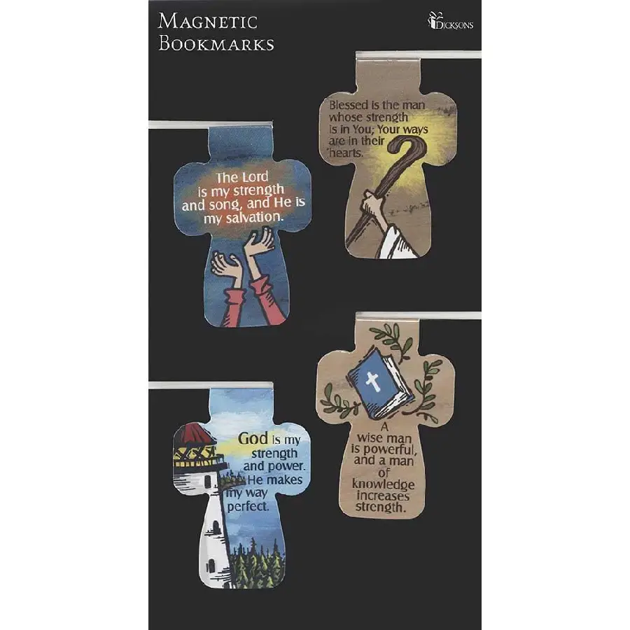 Magnetic Bookmark Lord is my strength