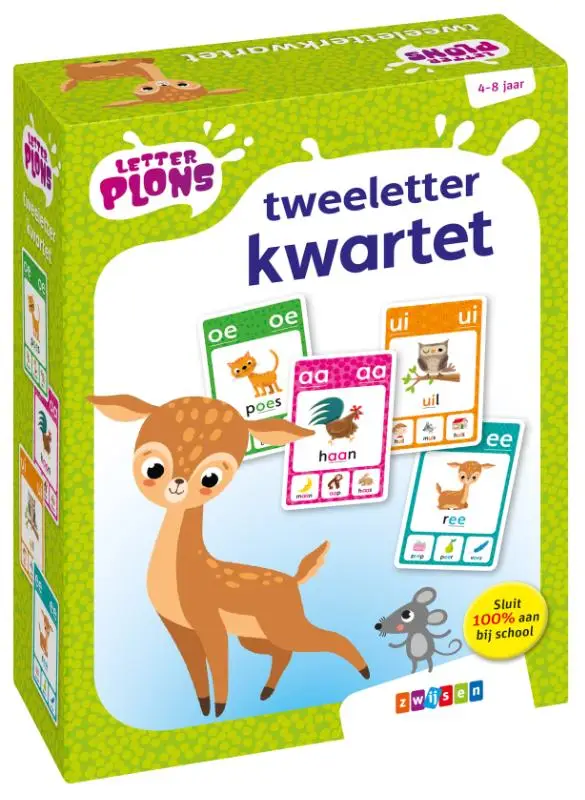 tweeletterkwartet / 4-8 jaar