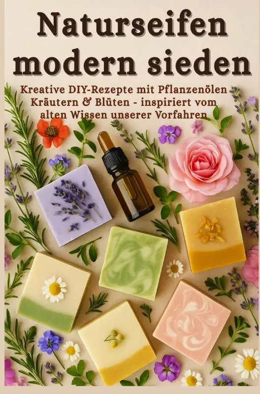 Naturseifen modern sieden - Kreative Rezepte mit Pflanzenölen, Kräutern & Blüten - inspiriert vom alten Wissen unserer Vorfahren