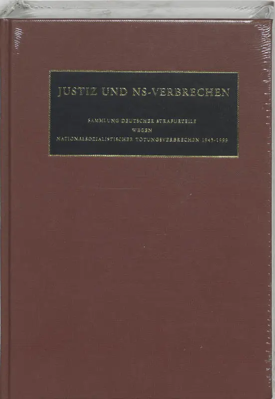 Justiz und NS-Verbrechen