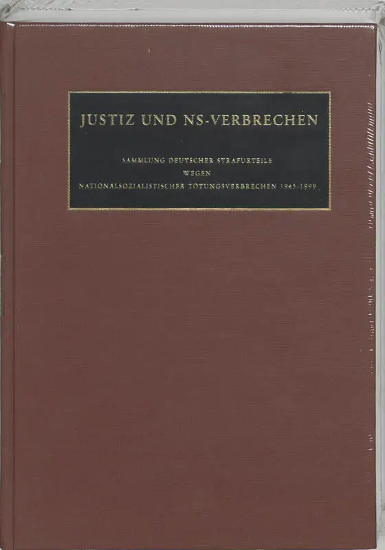 Justiz und NS Verbrechen